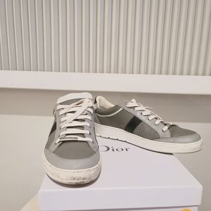 Christina Dior men shoes gray sneaker